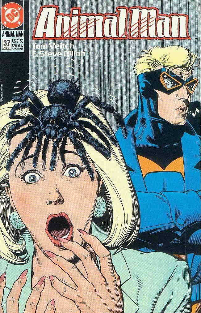Animal Man #37 VF/NM DC Comics - Tom Veitch & Brian Bolland | Superhero Comic Book Collection, Gift for Collectors, Perfect for Display & Reading