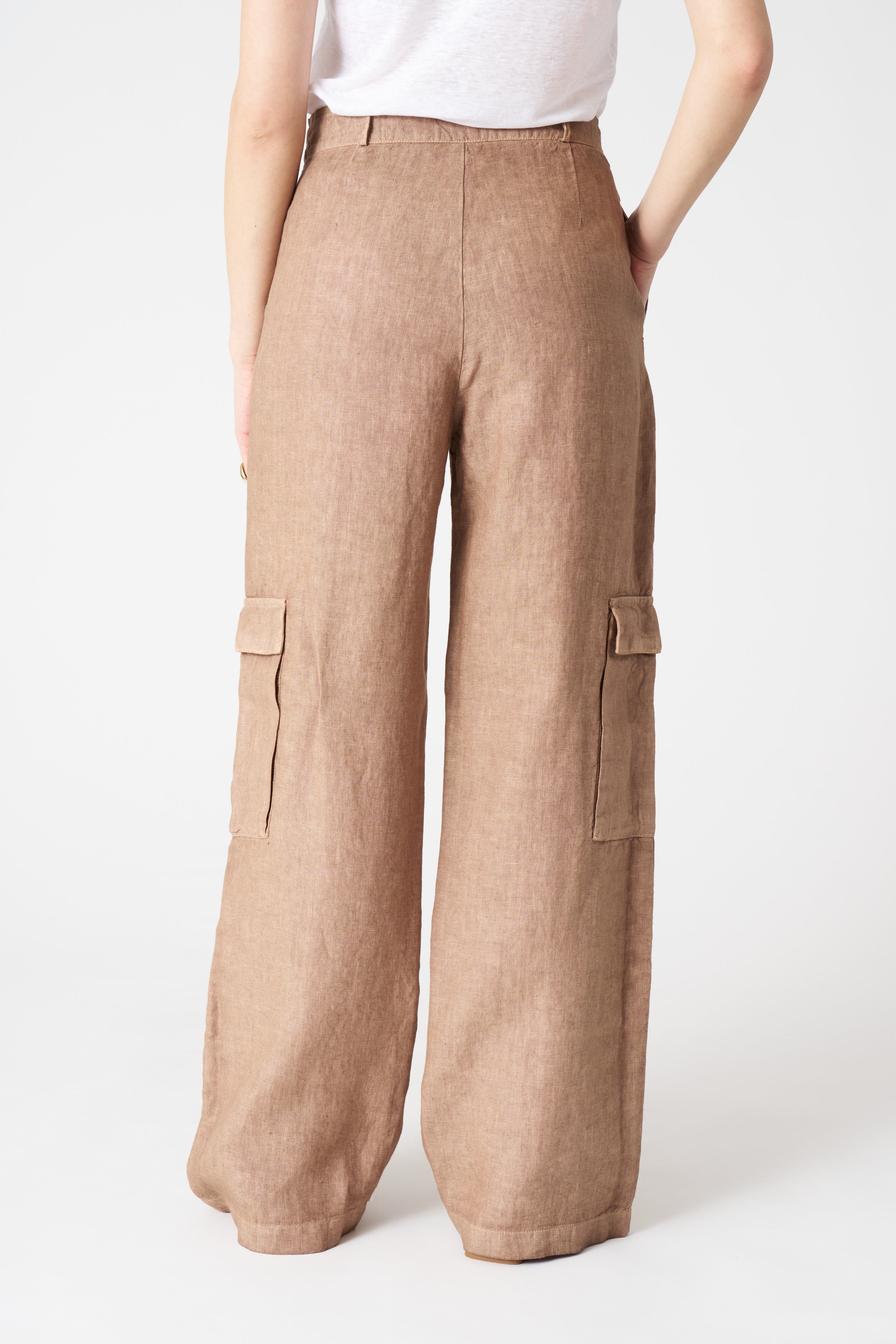 Stylish Women's Wide Leg Cargo Pants - High Waisted Casual Trousers with Multiple Pockets | Perfect for Hiking, Travel & Streetwear Fashion