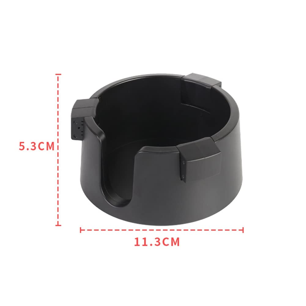 Zcargel Adjustable ABS Anti-Spill Drink Cup Holder - Multi-Function Desk & Bedside Drink Coaster with Adjustable Inner Diameter - Perfect for Home, Office, Apartment, Car & Travel Use