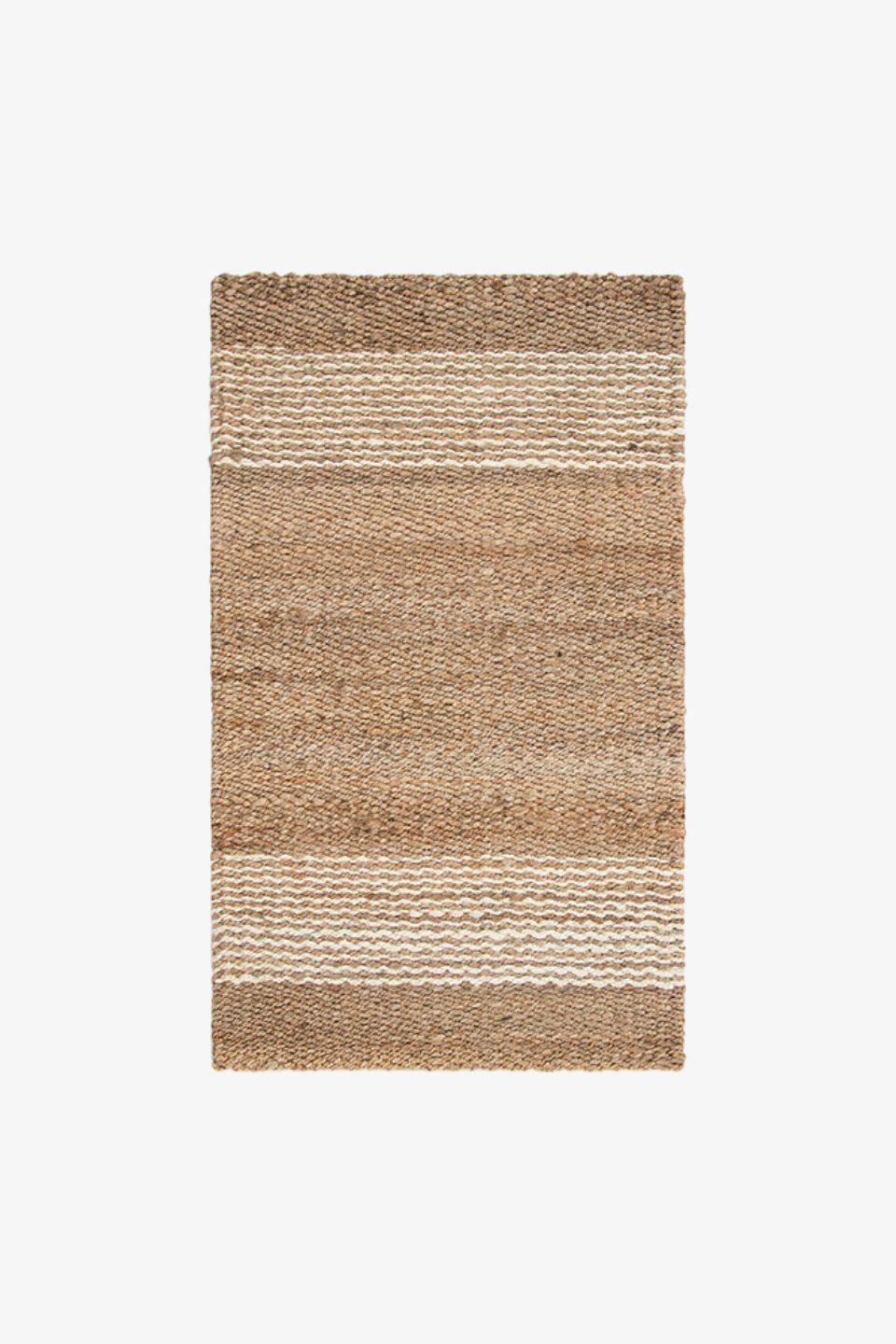 Anglesea Natural Jute Rug 60x100cm - Eco-Friendly Floor Mat for Living Room, Bedroom & Entryway - Non-Slip Home Decor Carpet