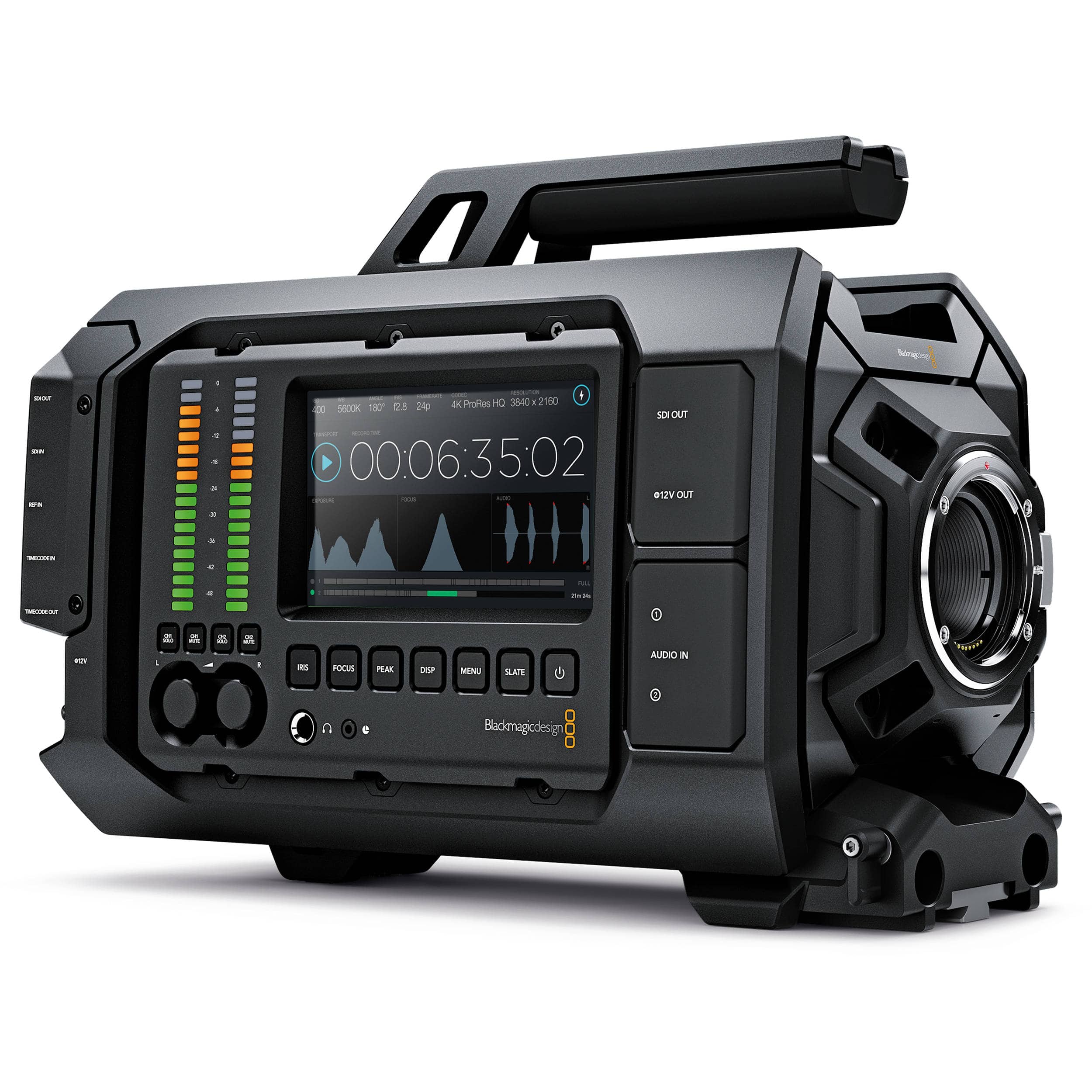 Blackmagic Design URSA 4K v2 Digital Cinema Camera with Canon EF Mount - Professional 4K Video Camera for Filmmaking, Documentary & Broadcast Production
