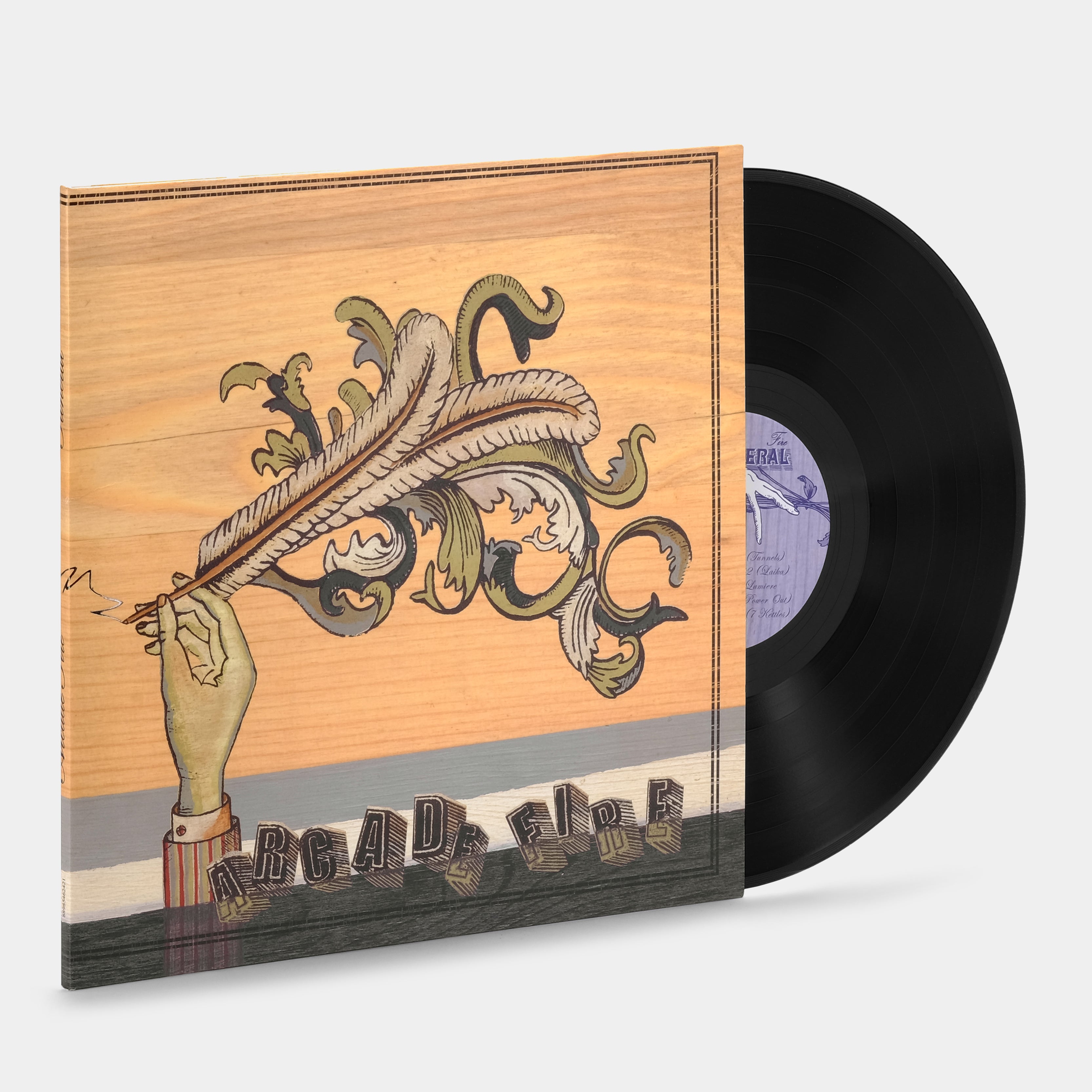 Arcade Fire Funeral LP Vinyl Record - Limited Edition 180g Vinyl | Alternative Rock Music Album | Perfect for Record Collectors & Music Lovers | Home Listening & Gift Idea
