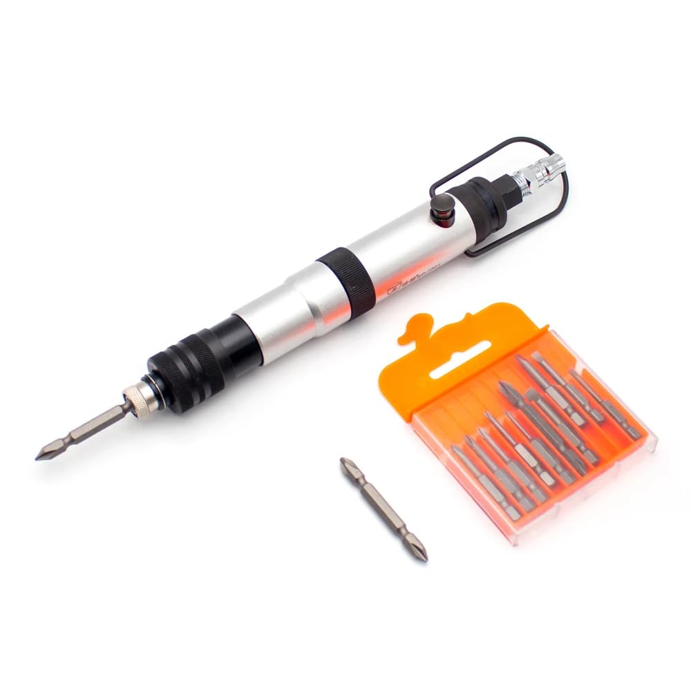 Automatic Clutch Type Pneumatic Screwdriver - Preset Torque Air Screw Driver 1200 RPM for Industrial Assembly & DIY Projects