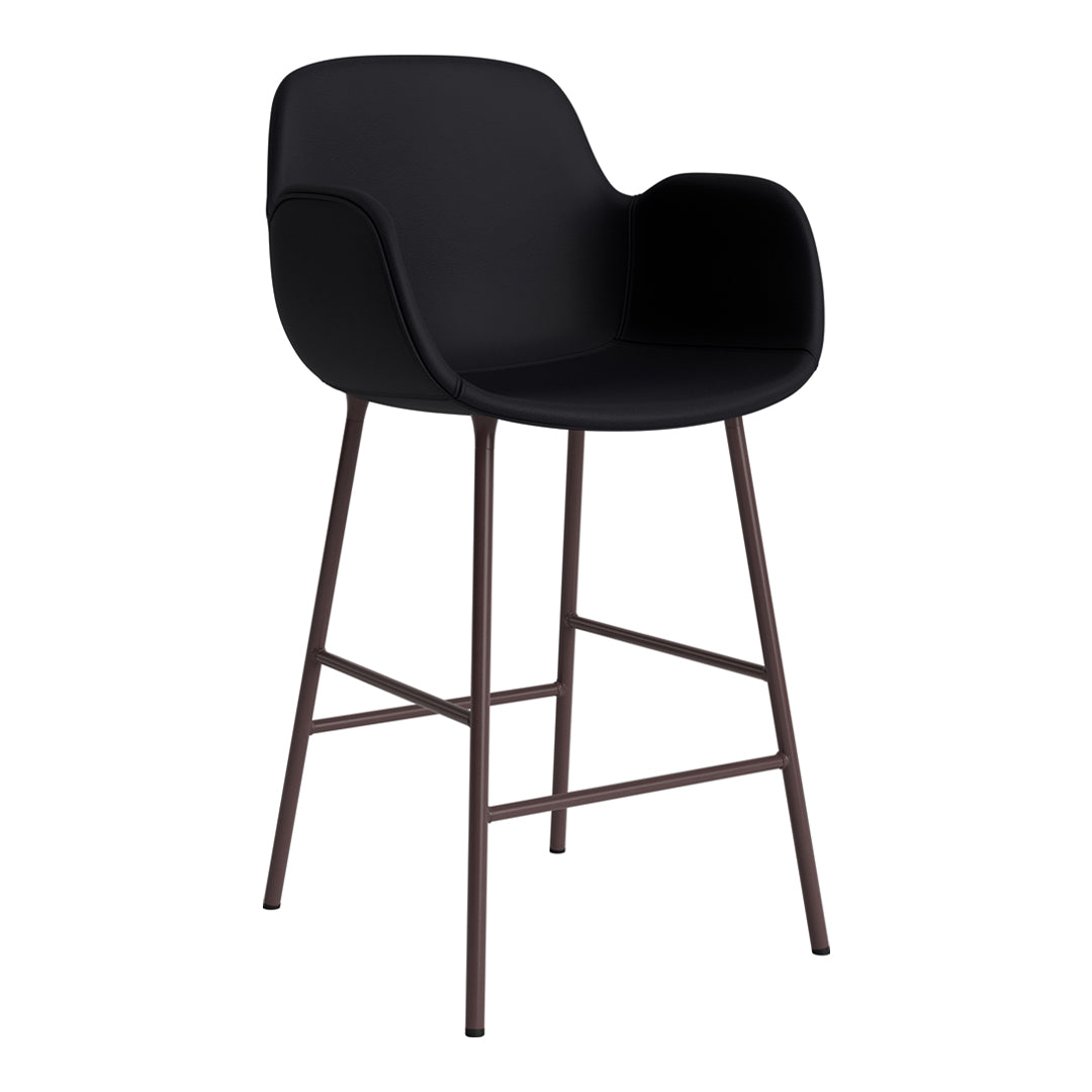 Stylish Fully Upholstered Form Counter Armchair - Perfect for Kitchen Islands, Breakfast Bars & Home Dining Areas