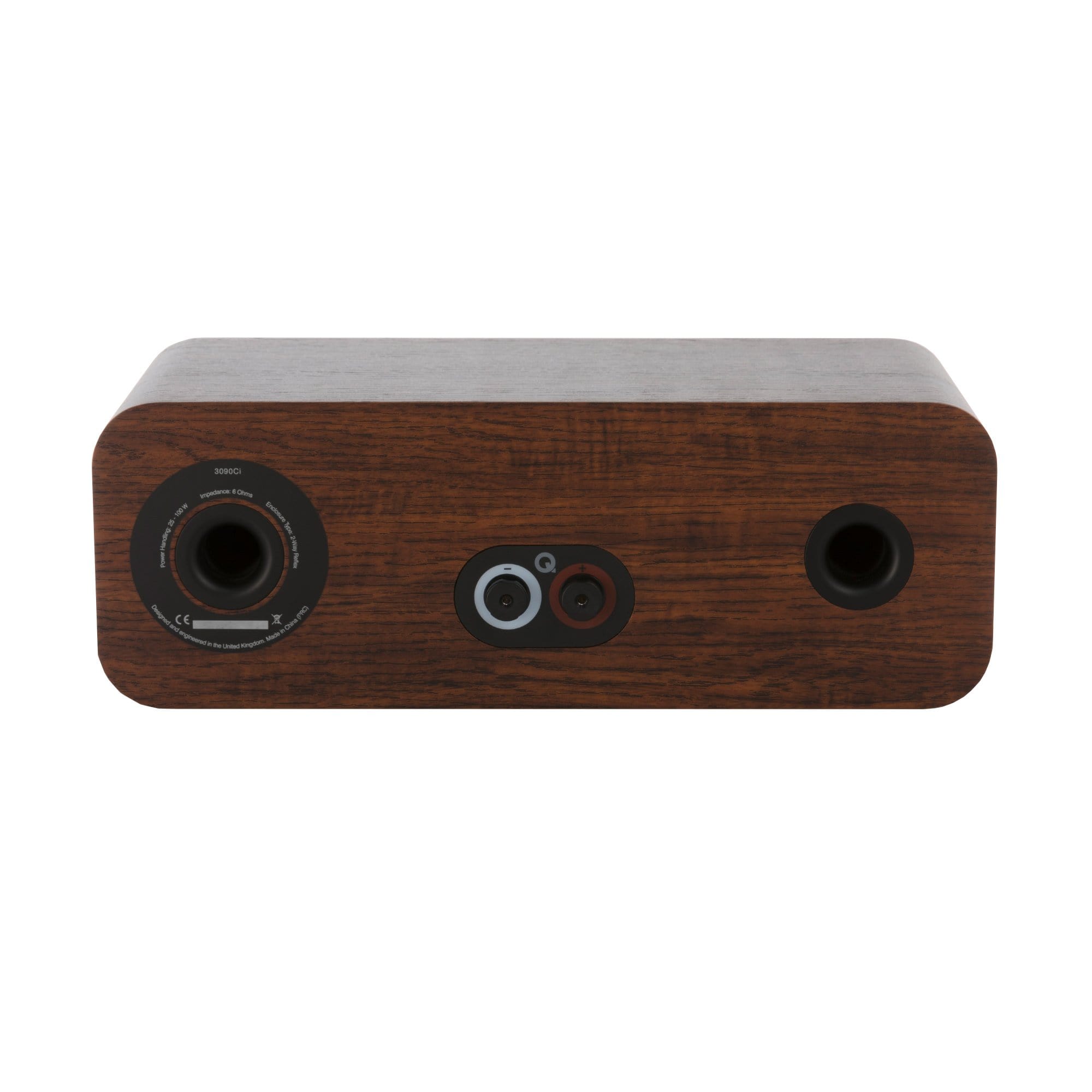 Q Acoustics Q3090Ci Premium Center Channel Speaker for Home Theater & Surround Sound Systems - Perfect for Movies, Music & Gaming