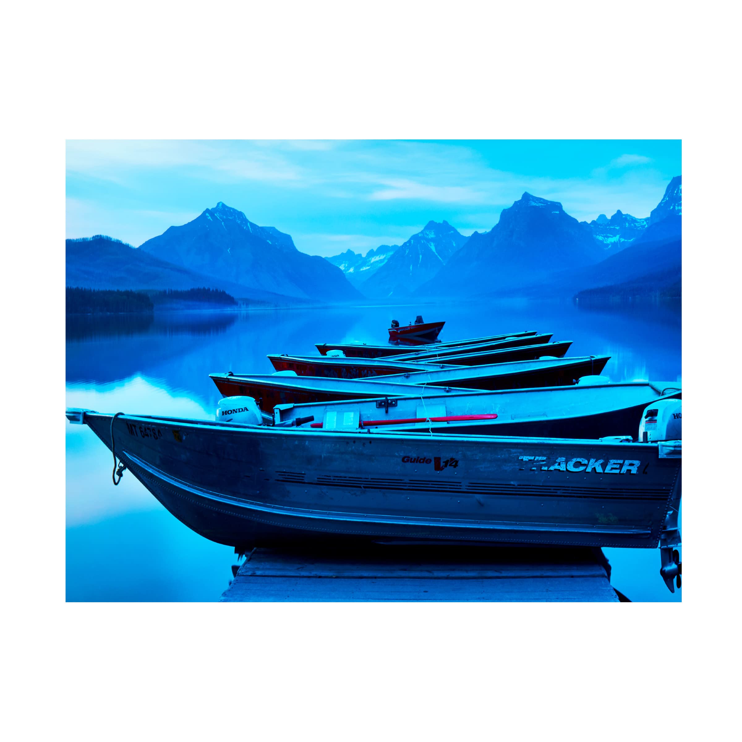 James McLoughlin Mountainscape Photograph IV Canvas Wall Art - Premium Landscape Painting for Living Room, Bedroom & Office Decor