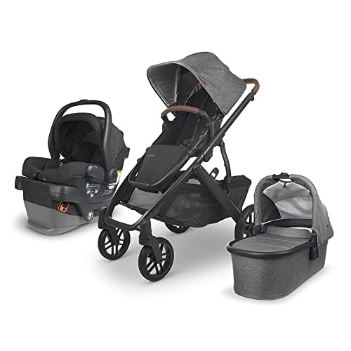 UPPAbaby VISTA V2 Stroller with MESA V2 Infant Car Seat Travel System - Lightweight, Adjustable & Safe Baby Stroller for Newborns to Toddlers - Perfect for City Walks, Shopping & Family Outings