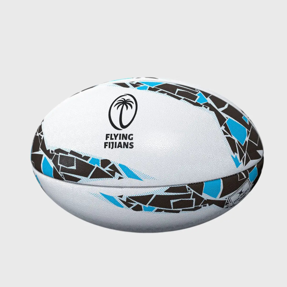 Gilbert Fiji Supporter Rugby Ball - Official Size 5 Match Rugby Ball for Training & Games - Perfect for Rugby Fans, Players & Collectors - Great for Practice, Matches & Gifts