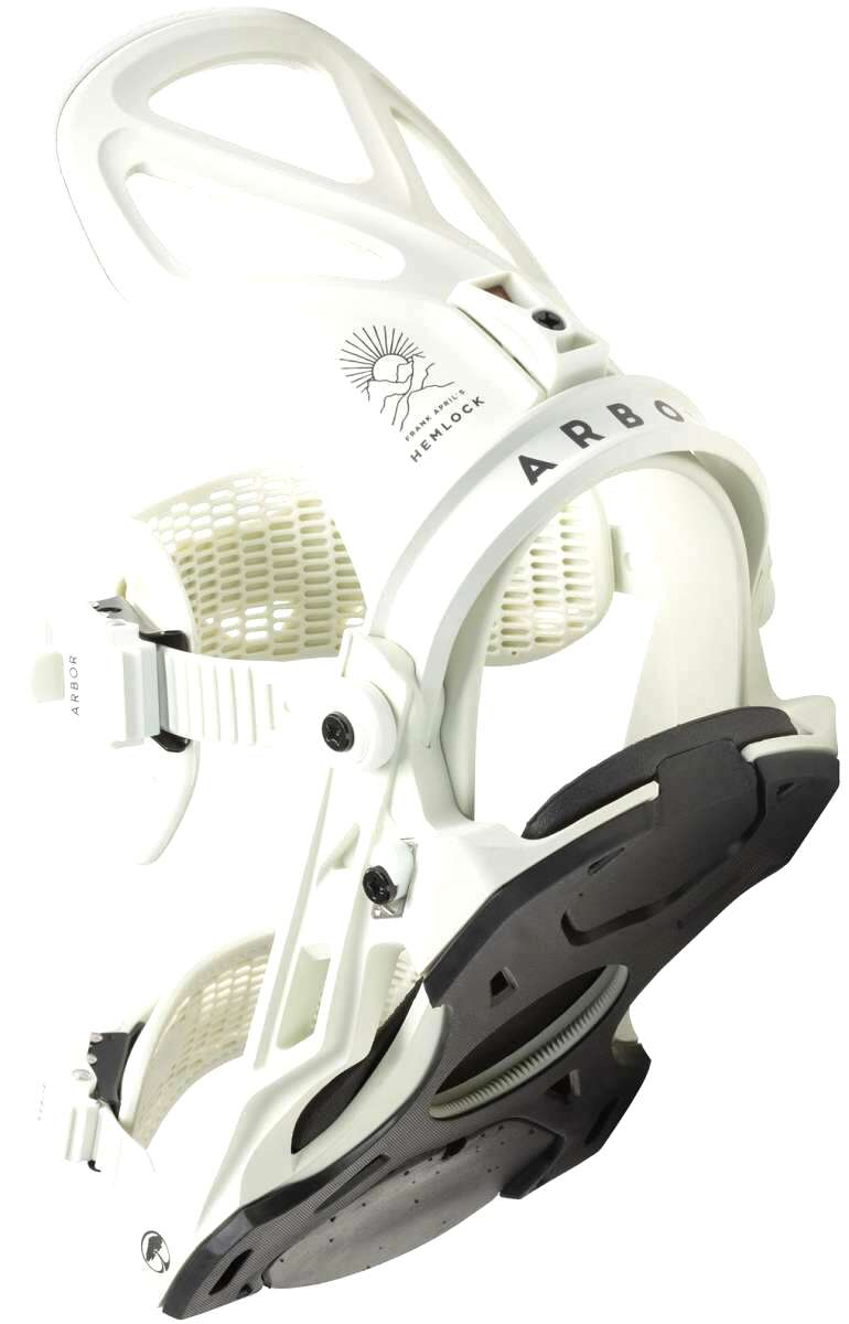 **Arbor Hemlock Snowboard Bindings 2023 – Premium Snowboard Bindings for All-Mountain Riding – Perfect for Freestyle & Powder Adventures**    *(Use Case: Ideal for snowboarders seeking responsive control and comfort on groomed trails, backcountry powder, or park sessions.)*