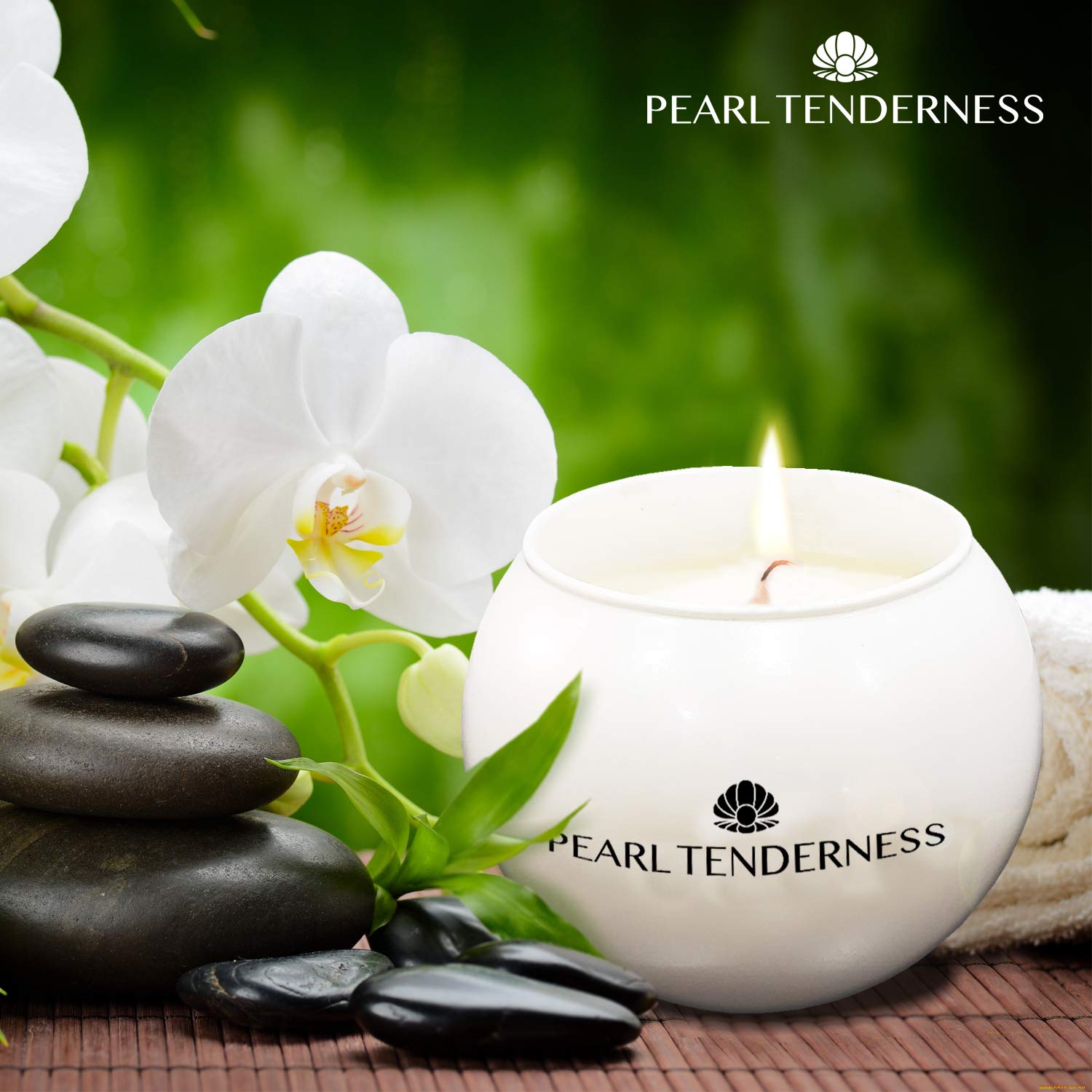 Pearl Soy Candles - English Pear Scent for Home & Aromatherapy