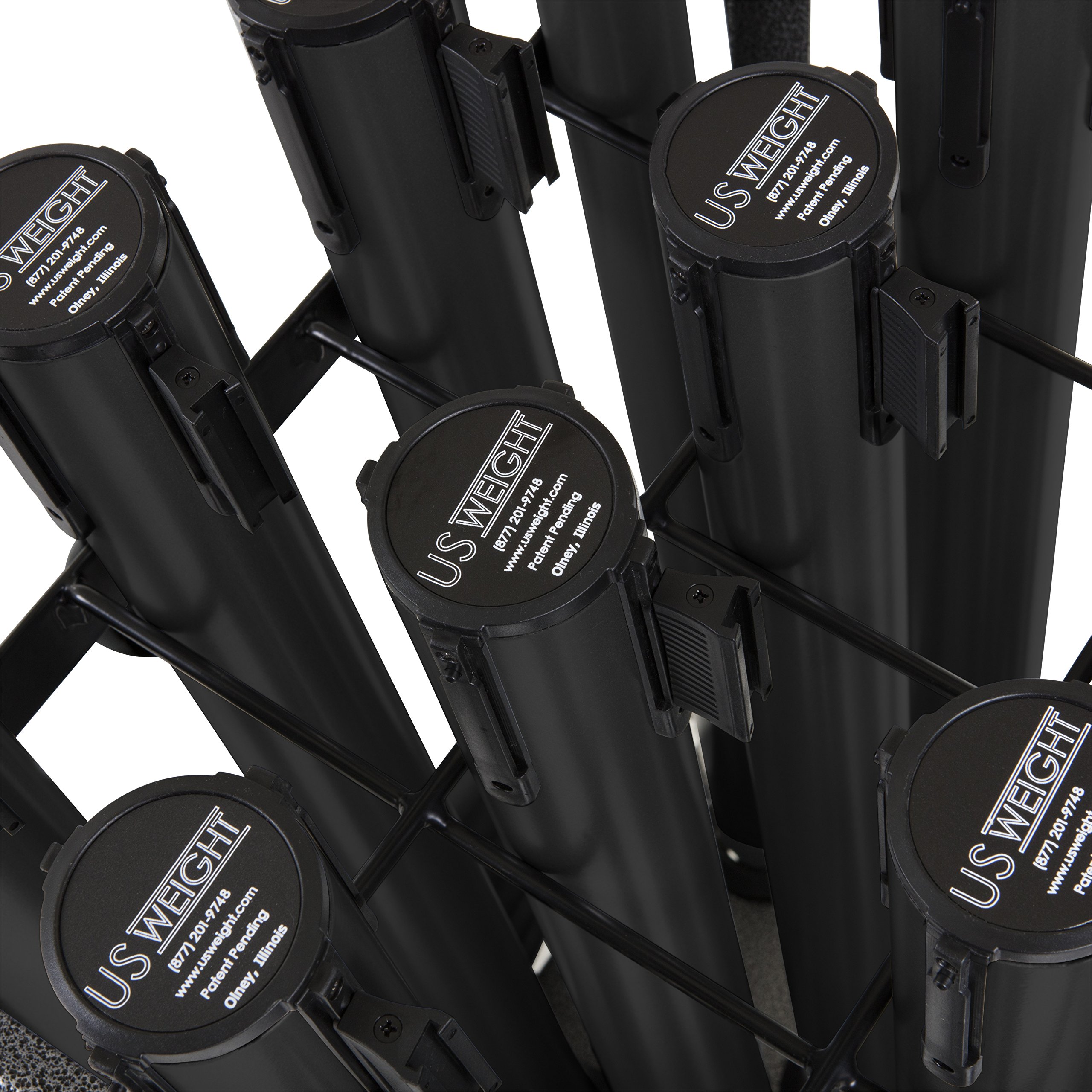 Premium Black Steel Stanchion Cart Kit - 12 Heavy Duty Post with Wheels for Events, Crowd Control & Queue Management | Ideal for Trade Shows, Retail Stores & Public Spaces