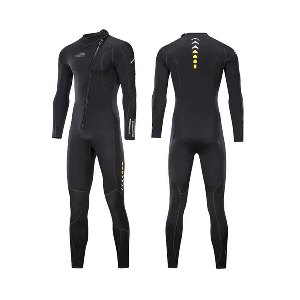 3mm Neoprene Wetsuit for Men & Women - Scuba Diving, Spearfishing, Snorkeling & Surfing Thermal Swimsuit - Full Body One Piece Set for Cold Water Activities