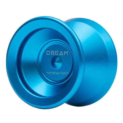YoYoFactory Dream Aluminum Yo Yo - Professional Unresponsive Yo-Yo for Advanced Players, Perfect for Competitions & Trick Performances