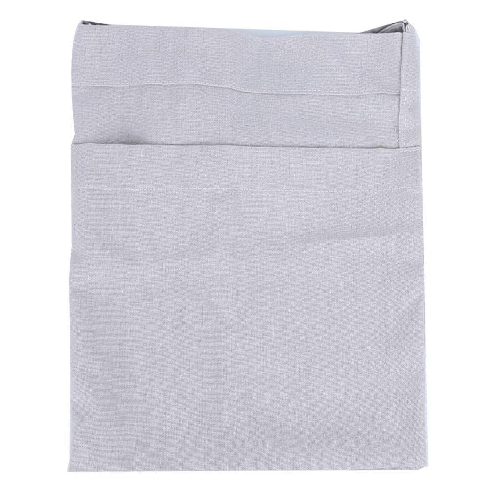 Gray Baby Nursery Organizer - Hanging Cloth Toy Storage Pouch for Crib, Stroller & Nursery Organization | Perfect for Diapers, Pacifiers & Baby Essentials