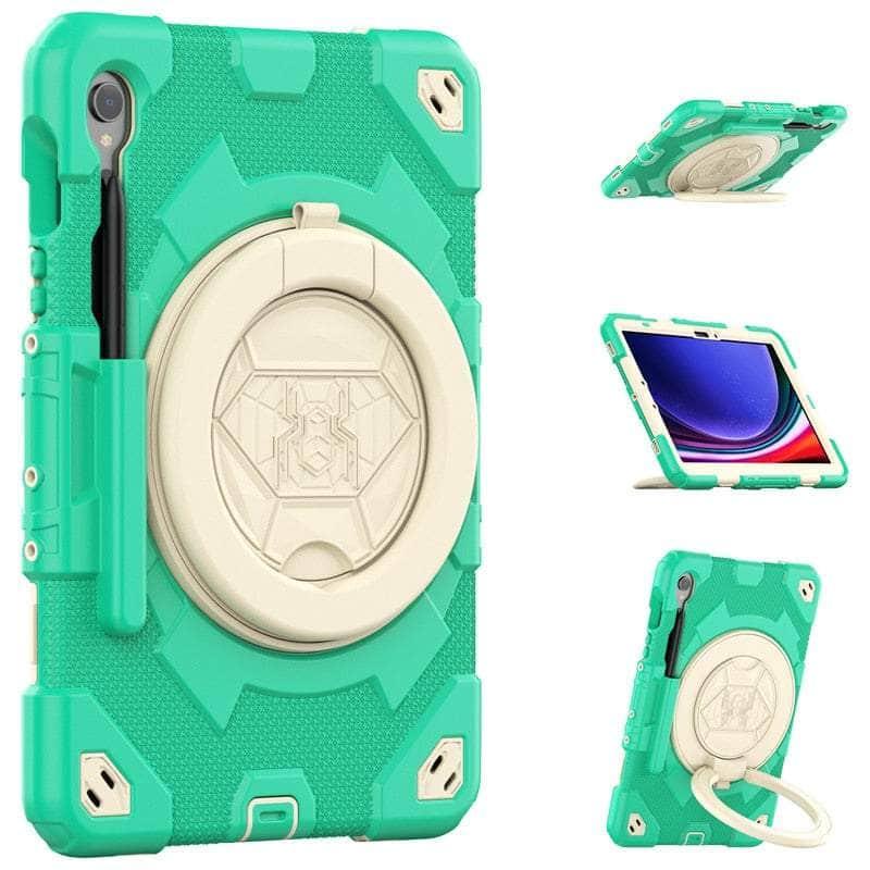 Samsung Galaxy Tab S9 Shockproof Case for Kids - Durable Protective Cover for School, Travel & Playtime
