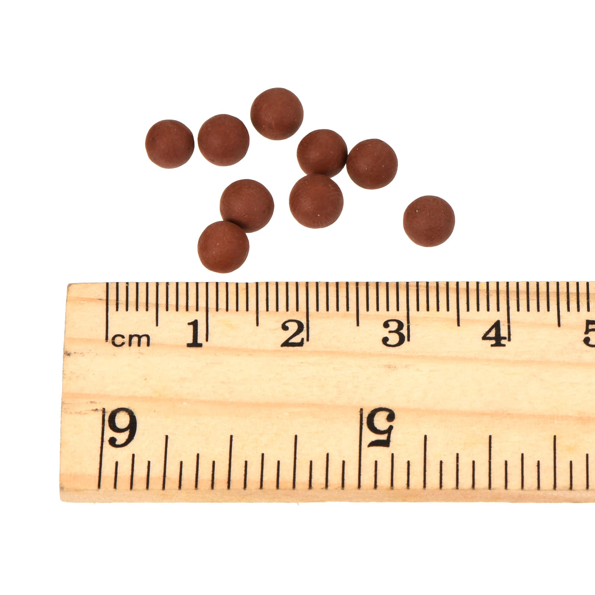 Premium Clay Pebbles 5-6mm for Hydroponics - 0.22 lbs Brown LECA Growing Media for Indoor Plants, Orchids, Bonsai Trees | Ideal for Hydroponic Systems, Vase Fillers, and Decorative Soil Cover