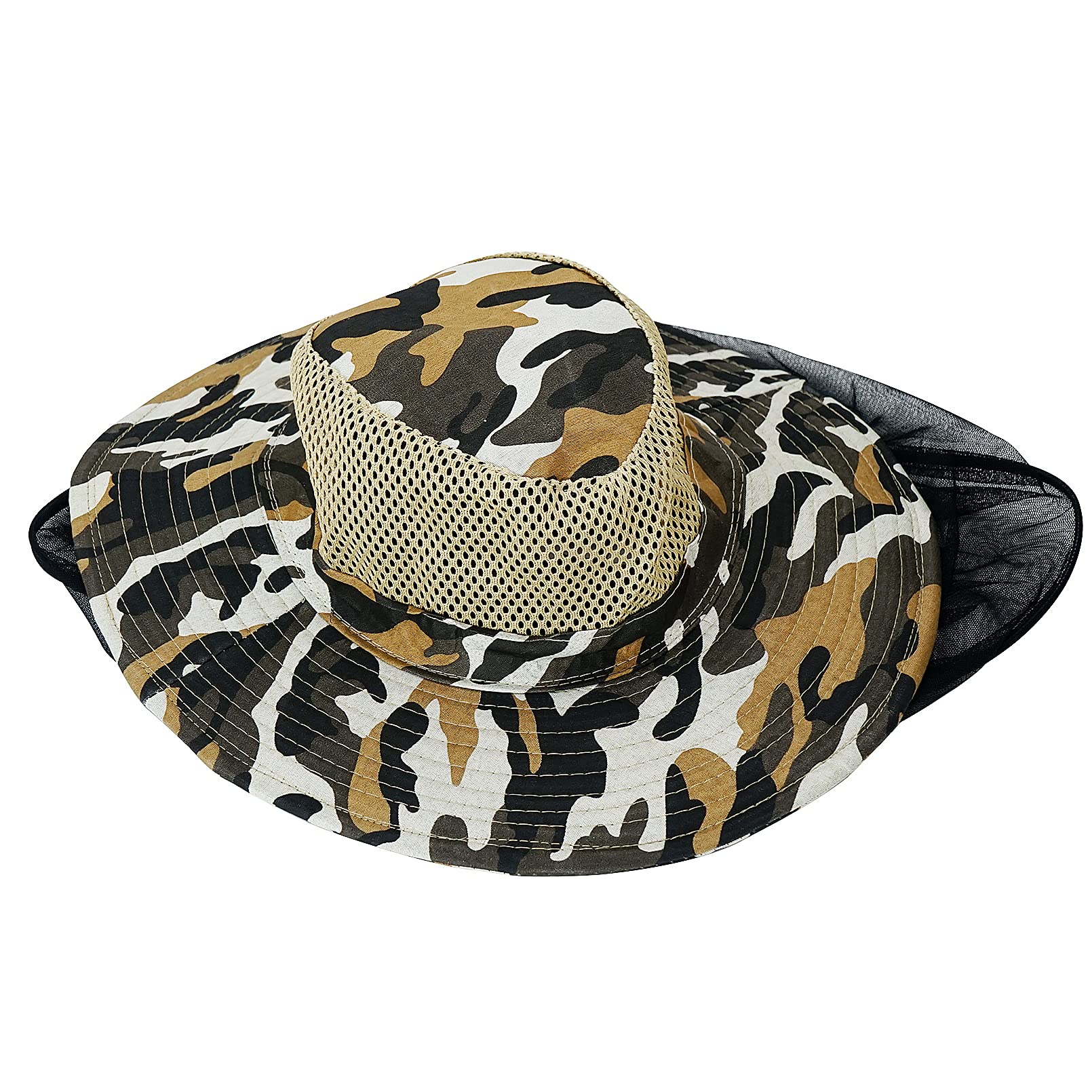 Luwint Mosquito Head Net Hat - UV Protection Sun Hat for Gardening, Fishing, Camping, Hiking & Beekeeping | Outdoor Activities & Bug Protection Gear