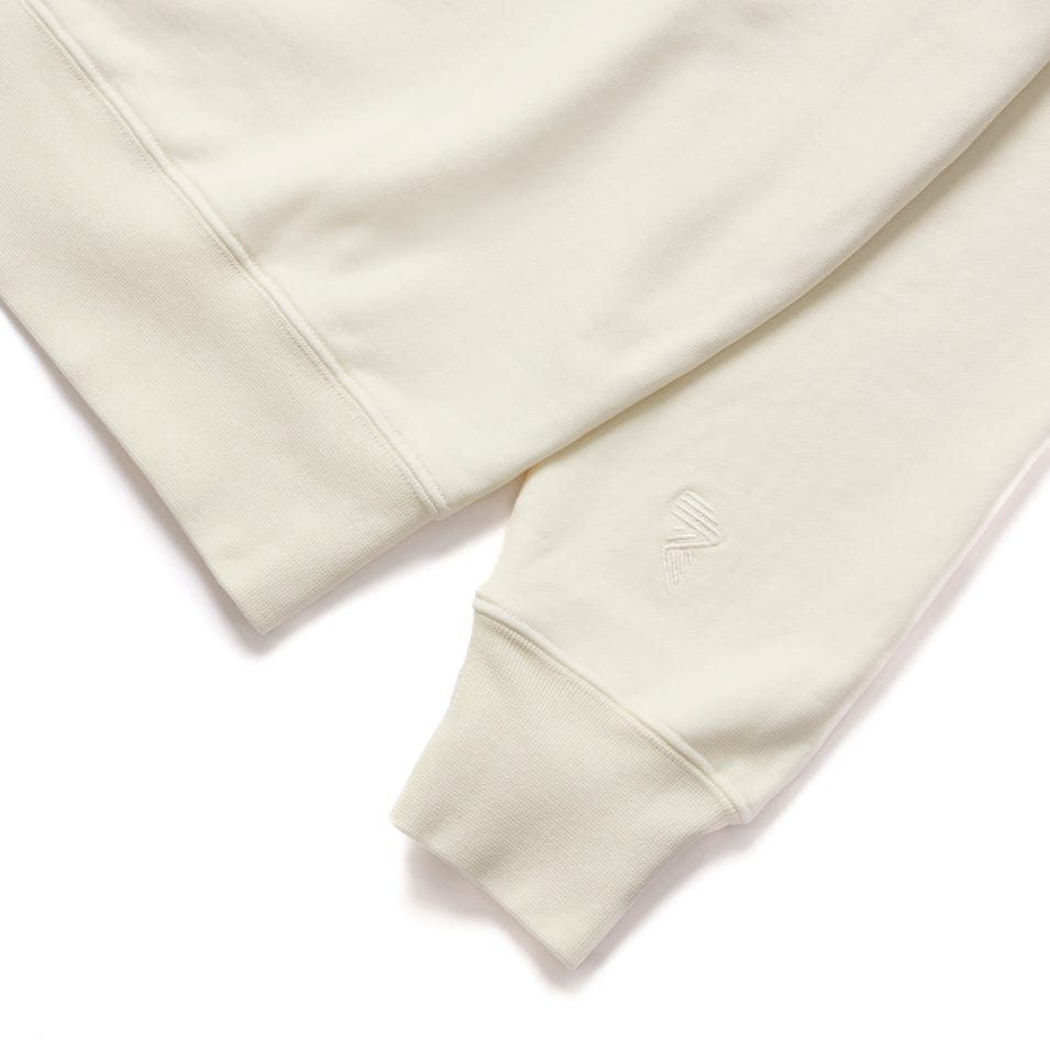 CREW SWEAT OFF WHITE - Premium Cotton Crewneck Sweatshirt for Men & Women | Casual Streetwear | Perfect for Gym, Lounge & Everyday Wear