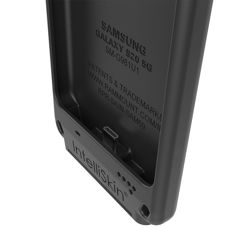 IntelliSkin® Protective Case for Samsung Galaxy S20 5G - Slim Fit, Shockproof Cover with Military-Grade Drop Protection (RAM GDS SKIN SAM69) - Perfect for Work, Travel & Everyday Use