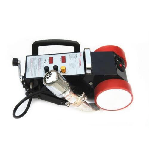 110V/220V Automatic PVC Banner Hot Air Welder Machine - Professional Welding Tool for Vinyl Banners, Tarps, and Outdoor Signs (Perfect for Advertising, Construction, and Event Displays)