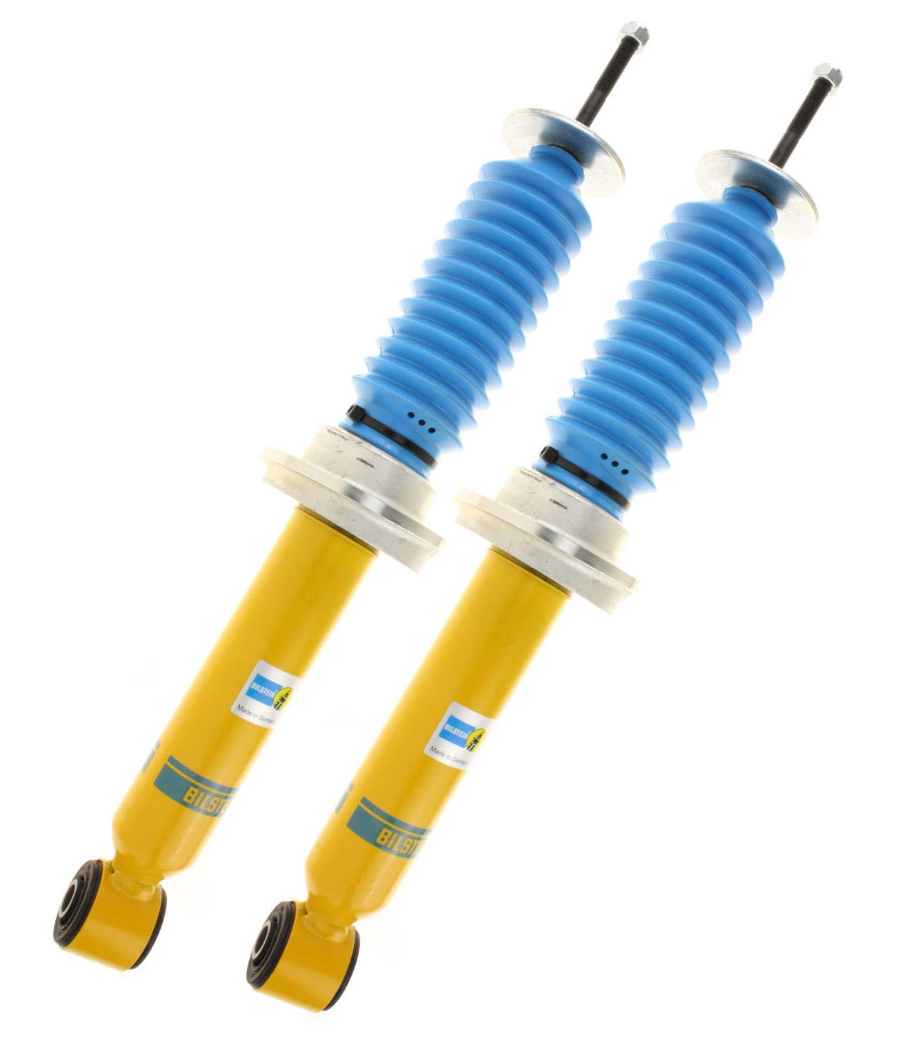 Bilstein B6 4600 Performance Shock Absorbers - Set of 2 for Mitsubishi Montero Limited XLS - Front Suspension Upgrade for Off-Road & Daily Driving