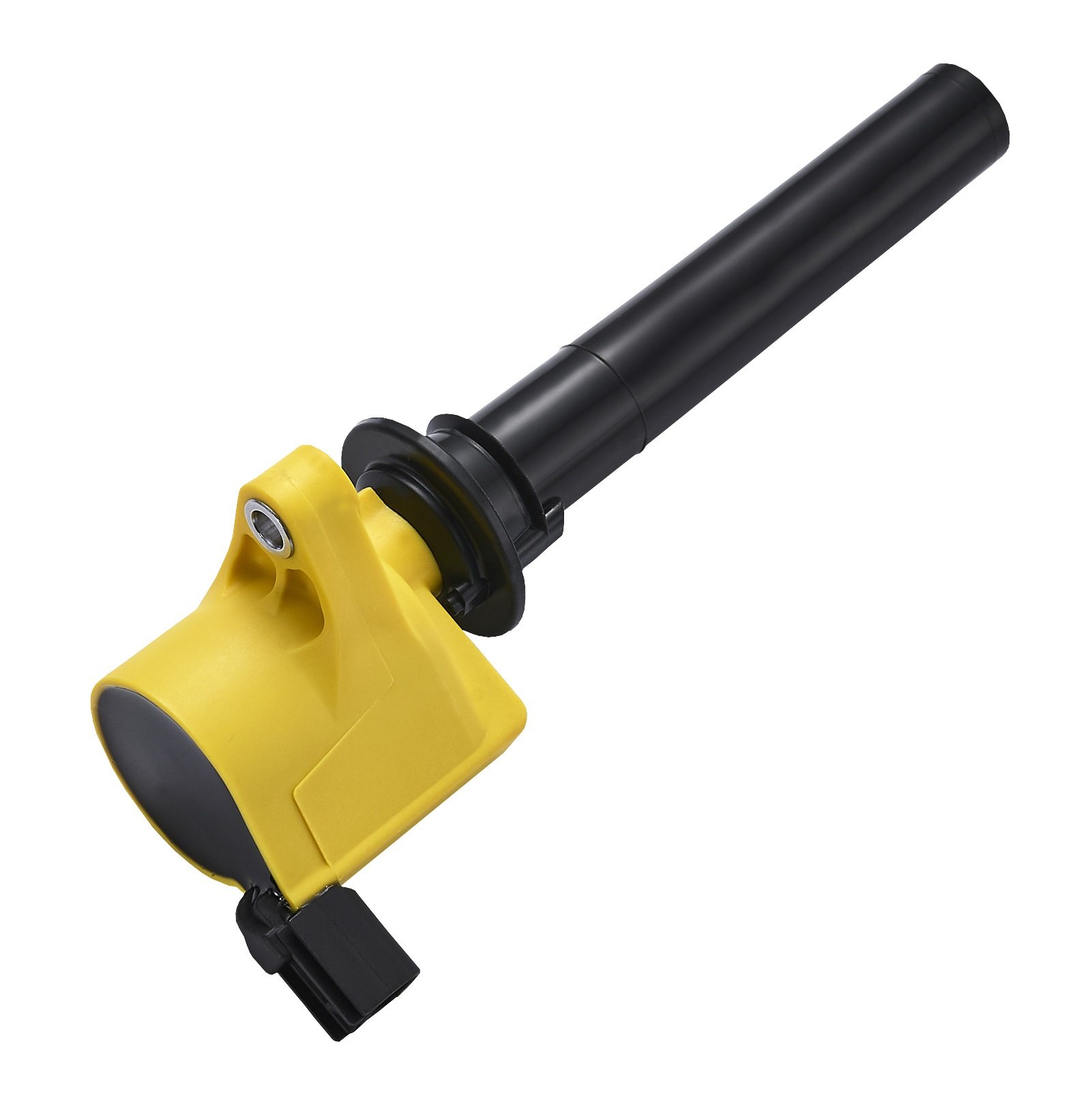 ENA Set of 6 Yellow Ignition Coil Packs - Compatible with Ford Mercury Mazda 2001-2008 (Tribute, Mariner, Escape, Five Hundred, Freestyle, Montego, Taurus, Sable) V6 3.0L - Replacement for DG500 DG513 FD502 - Perfect for Engine Performance & Tune-Up