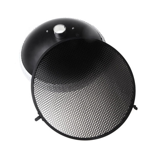 Godox AD S3 Beauty Dish Reflector with Honeycomb Grid for AD200PRO Flash - Professional Studio Lighting Accessory for Portrait & Fashion Photography