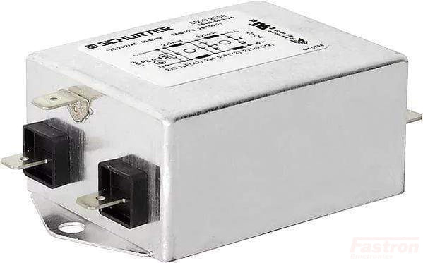 2 Stage EMC RFI Line Filter FSW2.65.10/5 10A 250VAC High Symmetrical Asymmetrical Attenuation - Power Supply Noise Reduction for Industrial Equipment & Medical Devices