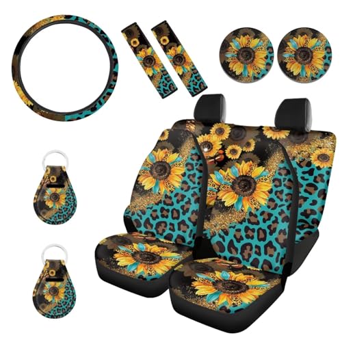 Sunflower Leopard Print Blue