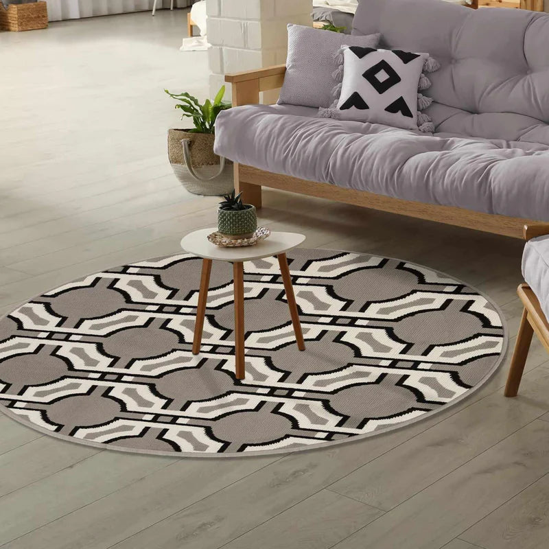 Pritchard Modern Geometric Trellis Indoor Area Rug - Non-Slip Living Room Carpet, Soft Bedroom Rug for Home Decor - Perfect for Living Spaces, Bedrooms & Offices