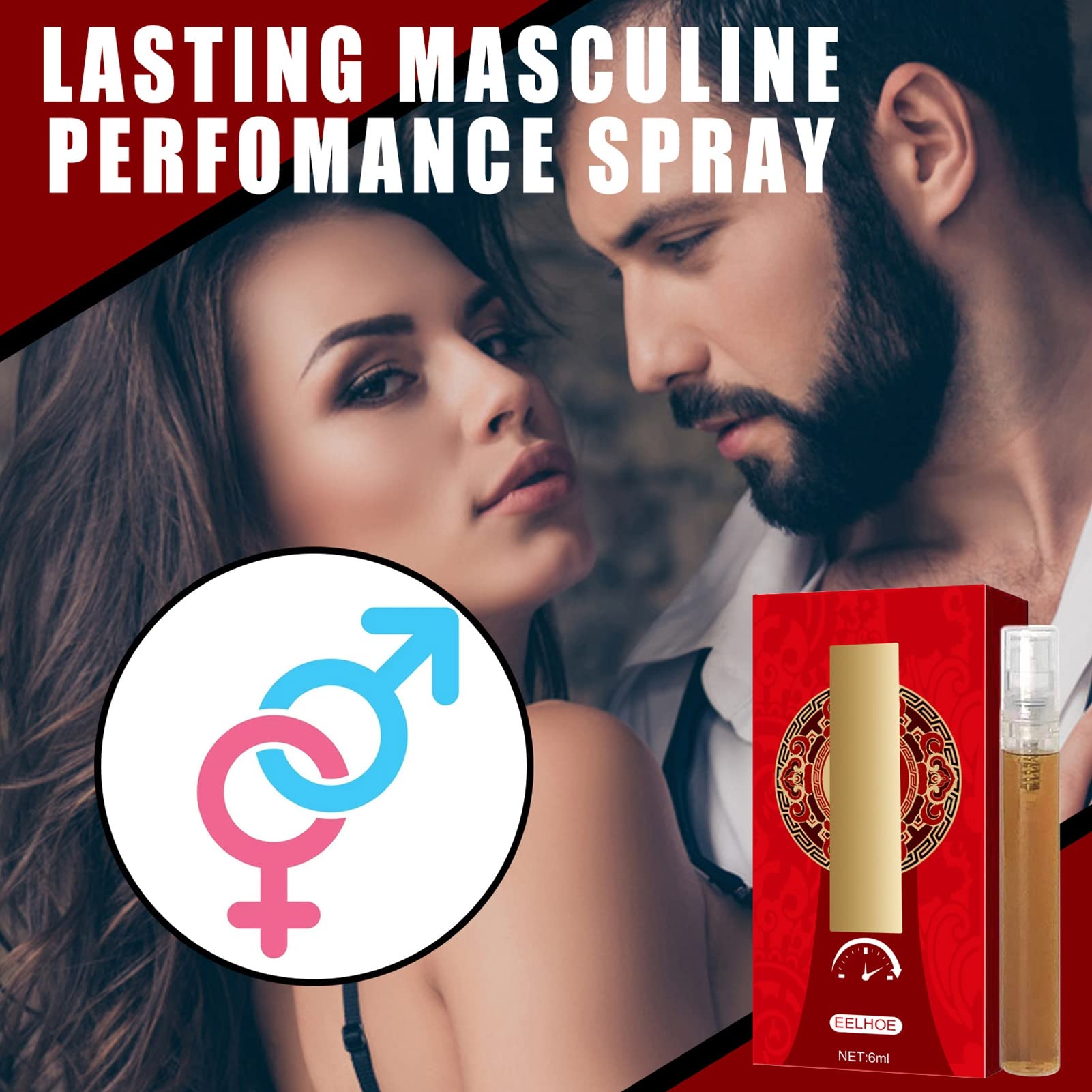 Blodfune Delay Spray for Men - Long Lasting Pleasure Enhancer & Ejaculation Control - Compact Sex Delay Spray for Extended Performance - Perfect for Couples & Solo Use