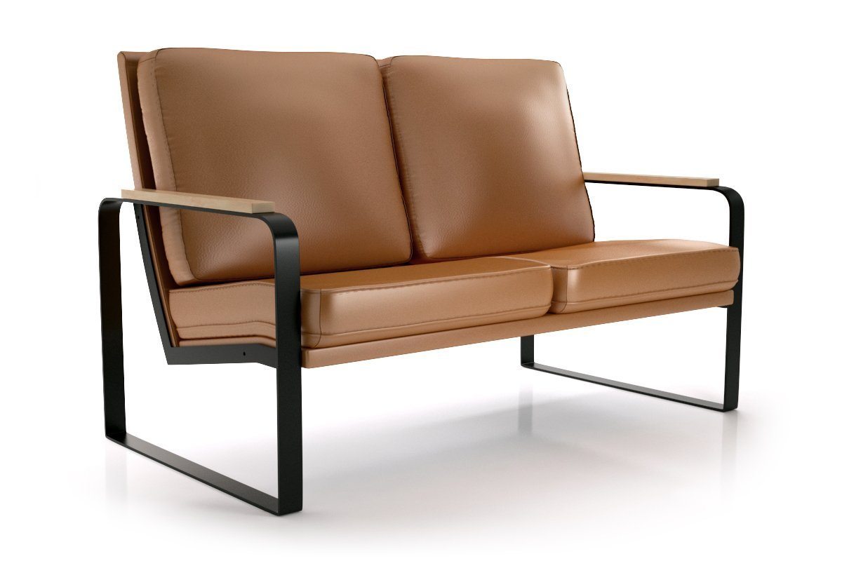 Premium Lux Double Seater Lounge Chair - Modern Comfortable Sofa for Living Room, Patio & Outdoor Relaxation