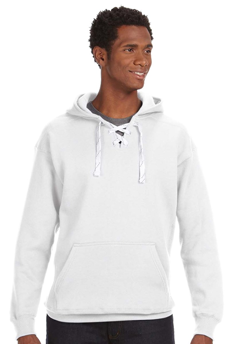 NCAA Men's Sports Lace-Up Hoodie Sweatshirt - Comfortable Pullover for College Fans, Game Day & Casual Wear