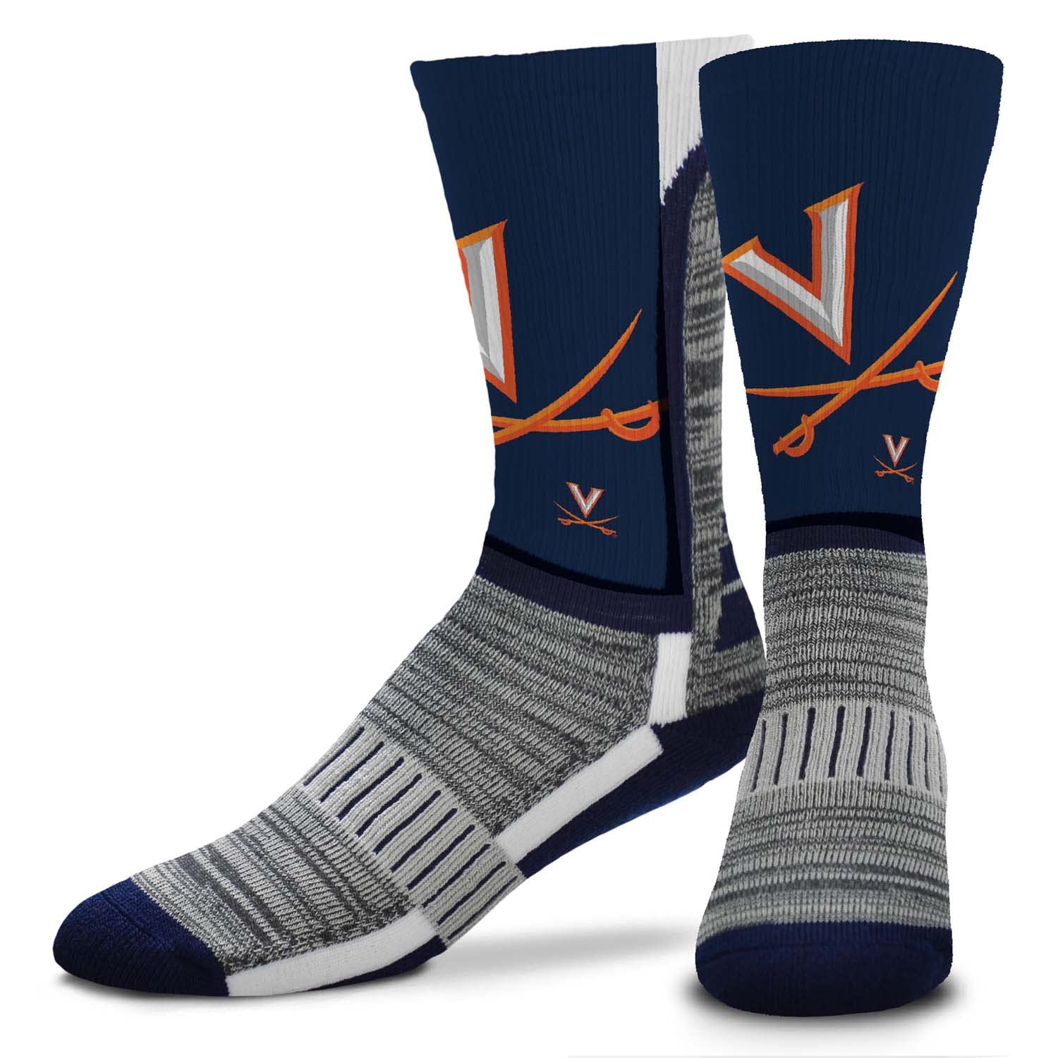 Official NCAA College Crew Socks for Men & Women - Comfortable Cotton School Logo Socks - Perfect for Game Day, Alumni Gifts & University Spirit Wear