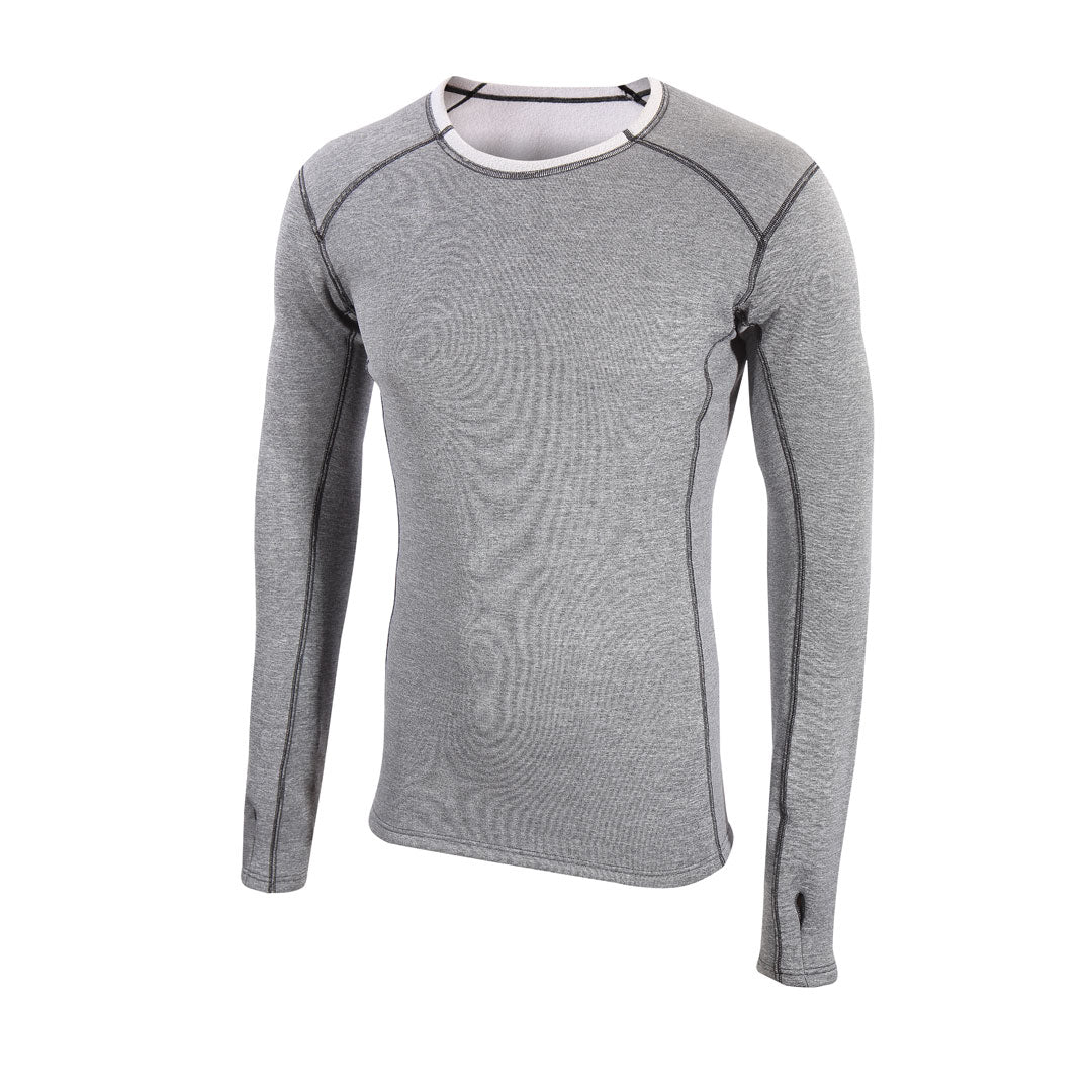 Factor 2 Plus Men's Long Sleeve Mid Layer Top - Lightweight Thermal Base Layer for Hiking, Camping & Outdoor Activities