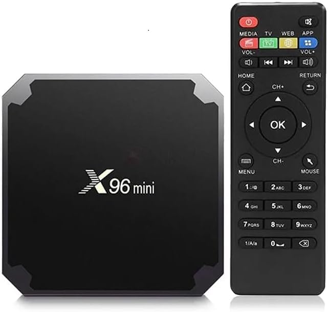 X96 Mini Android TV Box 4K Ultra HD Streaming Media Player - 2GB RAM 16GB ROM, Amlogic S905W2 Quad-Core, WiFi 2.4GHz, Android 11.0 Smart TV Box for Netflix, YouTube, Gaming & Home Entertainment