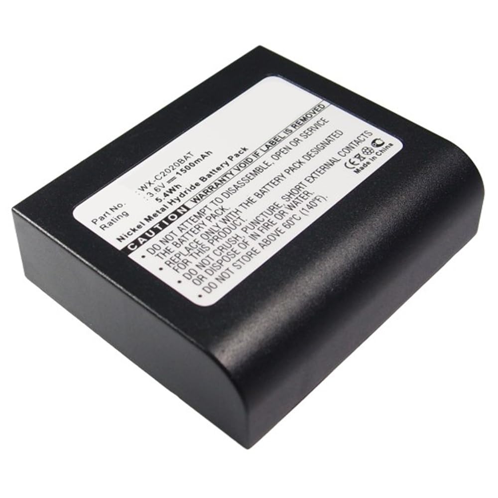 Synergy Digital Wireless Headset Replacement Battery for Panasonic WX-C2020BAT - Ni-MH 3.6V 1500mAh High Capacity Rechargeable Battery - Perfect for Office, Call Center & Customer Service Headsets