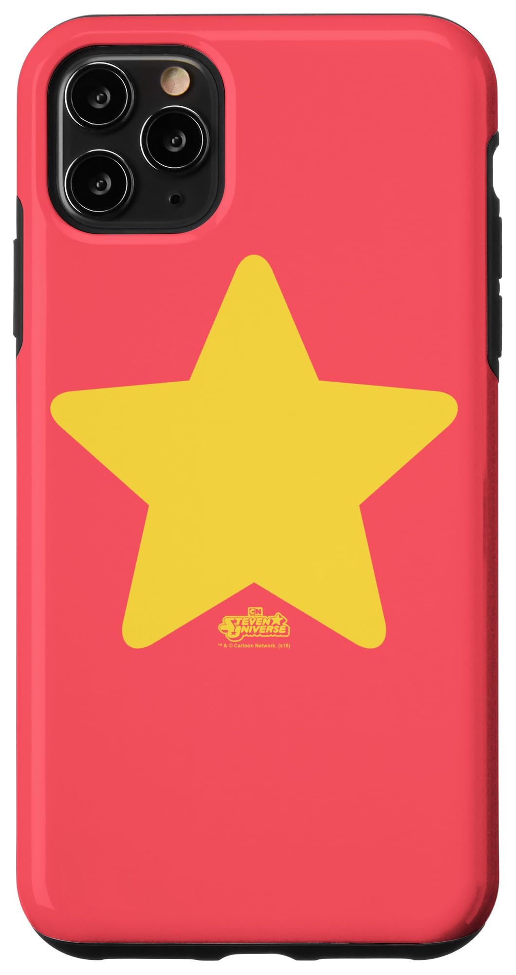 iPhone 11 Pro Max Steven Universe Star Case - Protective Phone Cover for iPhone 11 Pro Max - Cute Cartoon Character Design - Perfect for Fans, Teens and Gift Giving - Use at School, Work or Travel