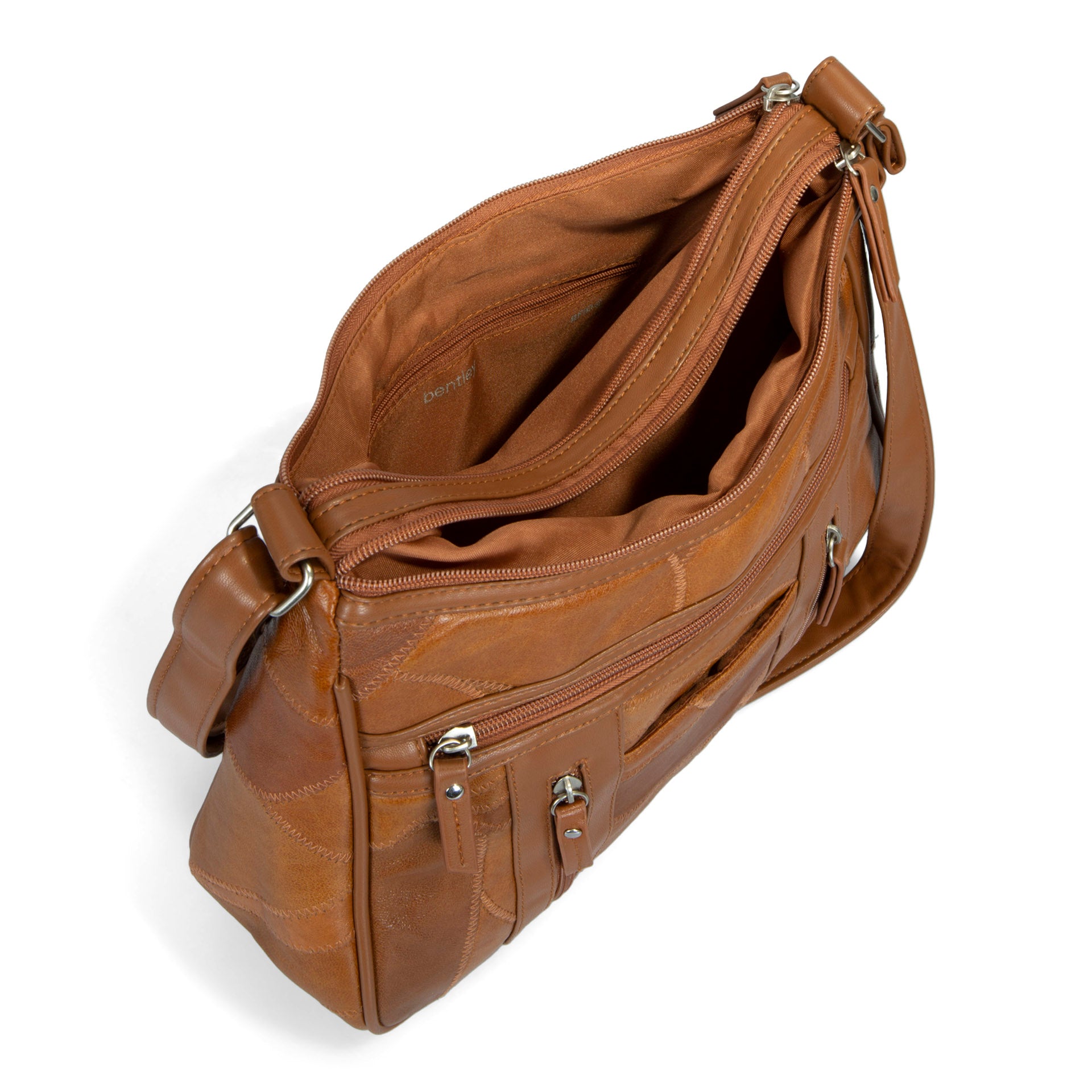 RFID Blocking Leather Crossbody Bag - Anti-Theft Travel Purse for Women, Secure & Stylish for Shopping, Commuting & Daily Use