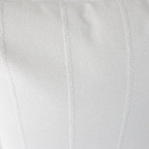 Loren Stripe Pillow Cover - Decorative Throw Pillow Case for Sofa, Bed, Couch - Soft Cotton Linen Blend - 18x18 Inches - Modern Home Decor for Living Room, Bedroom, Nursery
