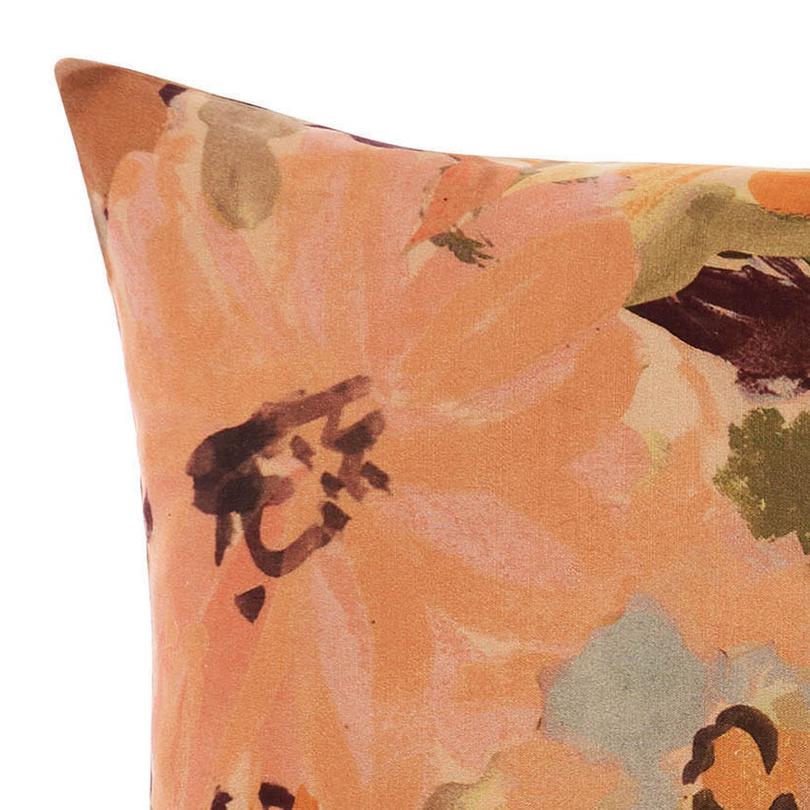 Linen House Fergie Peony 48x48cm Decorative Throw Pillow - Perfect for Sofa, Bed & Home Decor