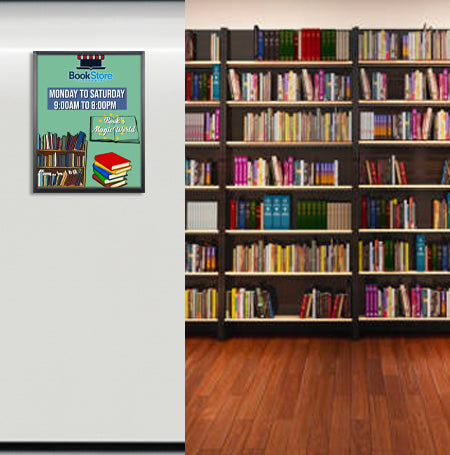 14x22 Poster Frame - SwingFrame Wide Face Display for Art, Photos & Posters - Perfect for Home Decor, Offices & Gallery Walls