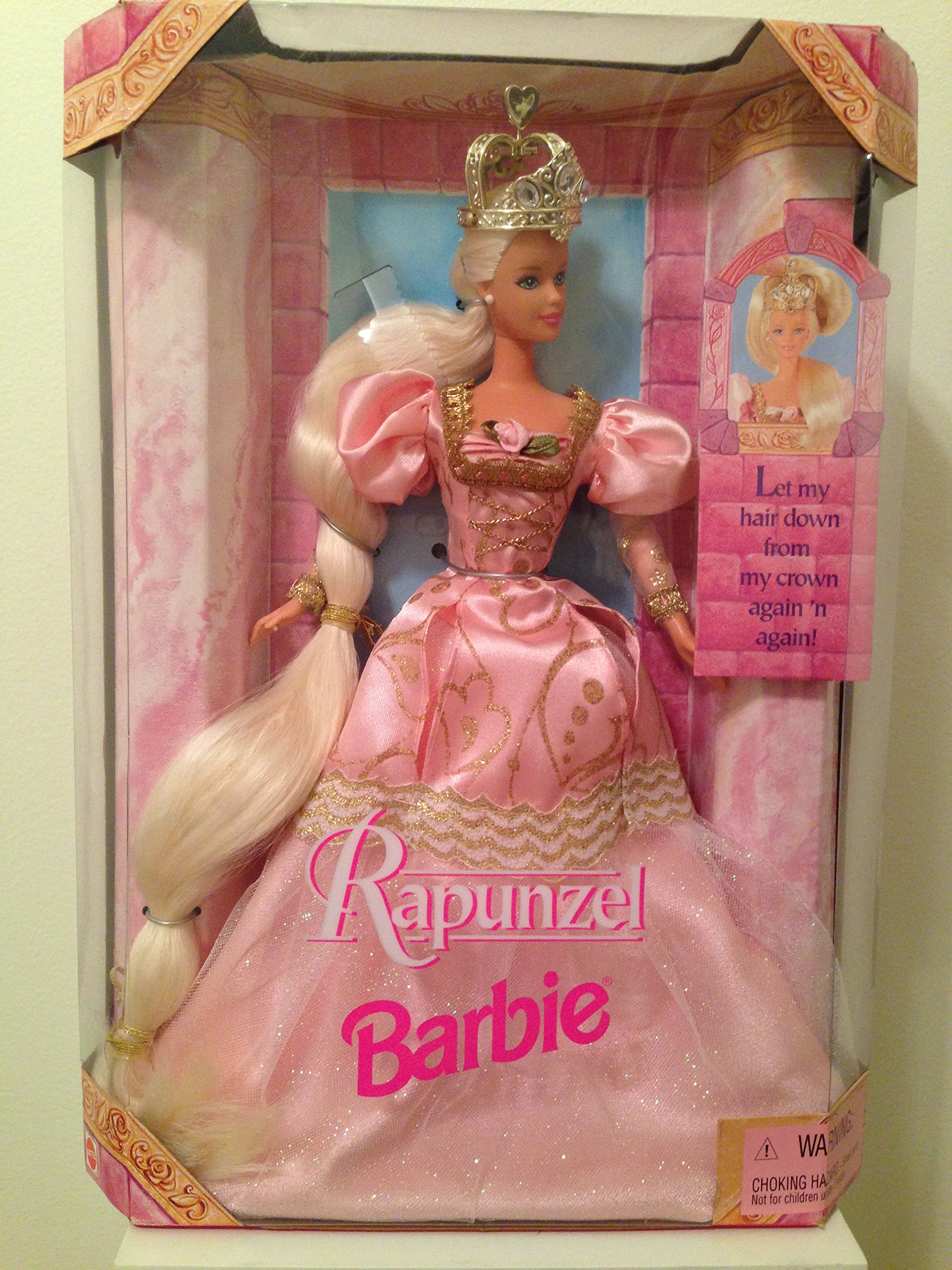 Mattel Rapunzel Barbie Doll (1997) - Classic Collectible Disney Princess Toy for Kids & Adults - Perfect for Birthday Gifts, Disney Collections, and Home Decor