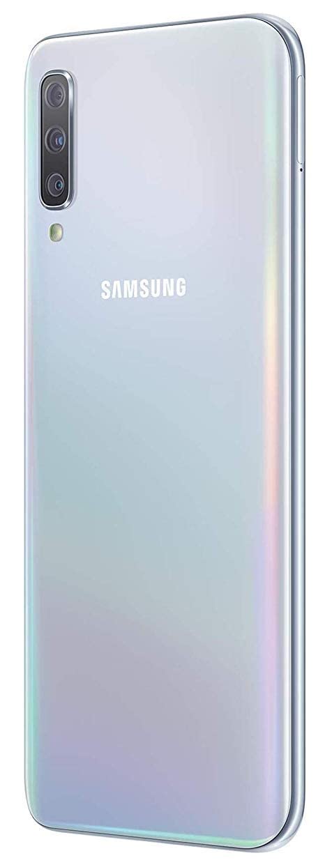 Samsung Galaxy A50 A505G 64GB GSM Unlocked Smartphone - Triple 25MP Camera, Dual SIM, White (Renewed) | Perfect for Travel, Business & Social Media Photography