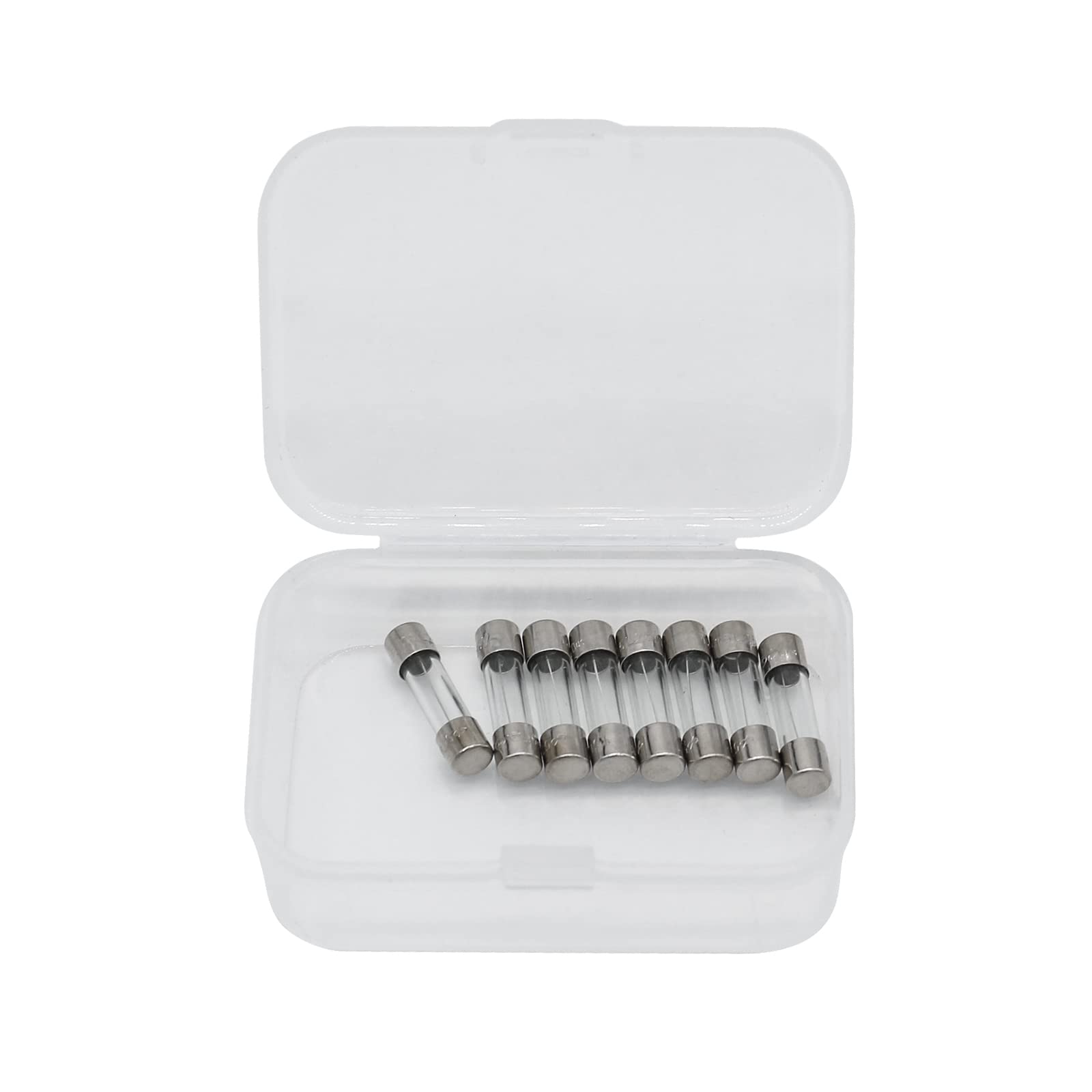 BBQ-PLUS T5AL250V 8-Pack Slow Blow Glass Fuses - Replacement for Traeger, Pit Boss, Z Grills & Grilla Wood Pellet Grills - Perfect for Outdoor Cooking & Grill Maintenance