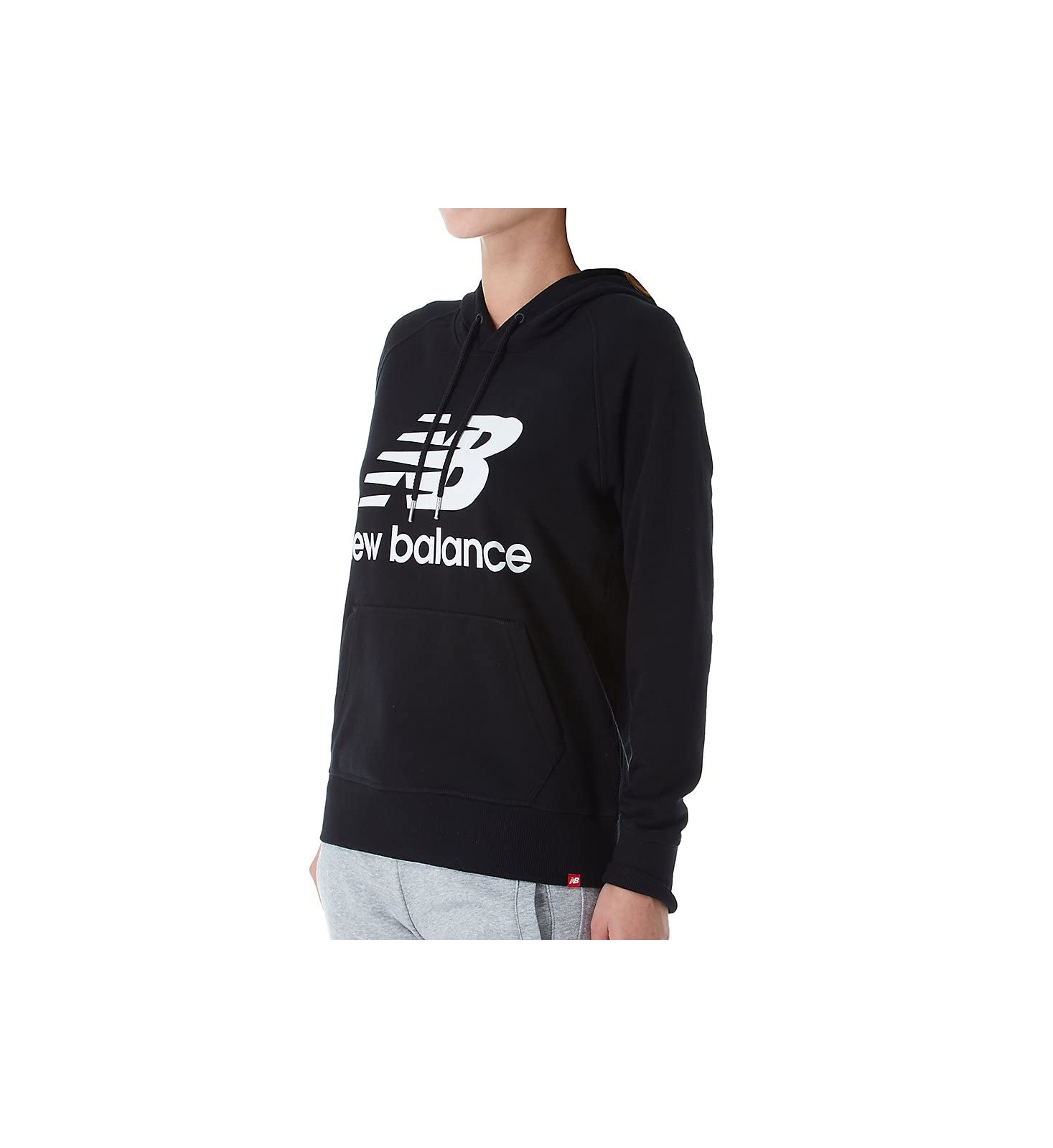 New Balance Women's Essentials Pullover Hoodie - Lightweight Fleece Sweatshirt for Running, Gym & Casual Wear | Comfortable & Stylish Athletic Apparel