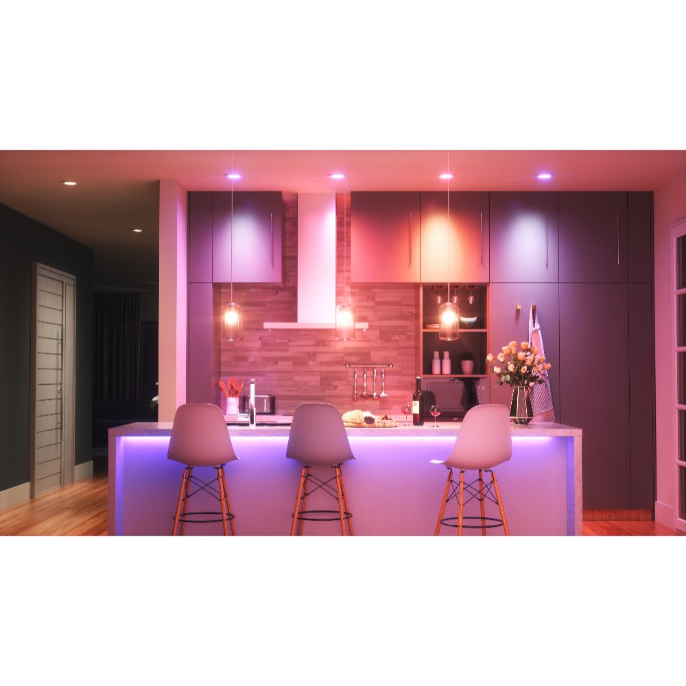 Nanoleaf Essentials Smart Bulb B22 (Wi-Fi Enabled) 2-Pack - Perfect for Smart Home Lighting Control & Room Ambiance