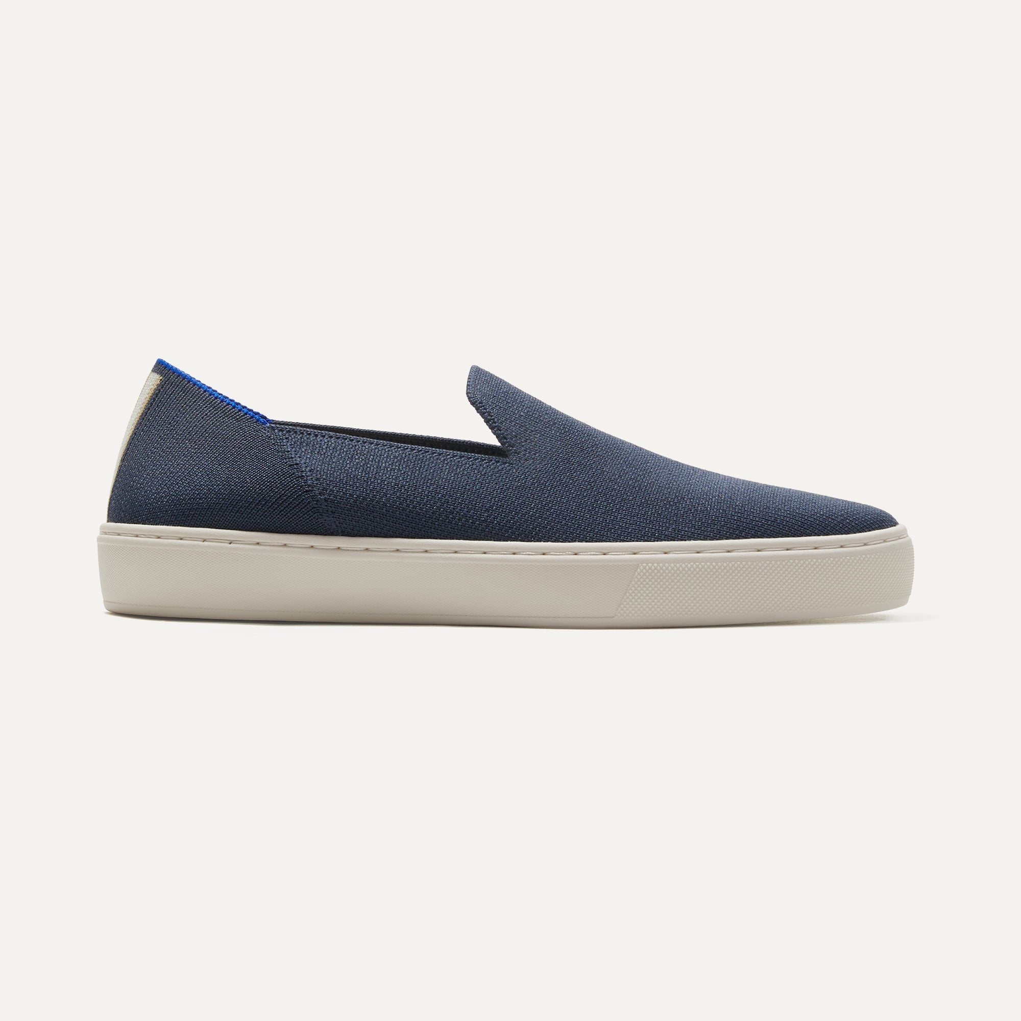 The Original Slip-On Sneakers for Men & Women - Comfortable Navy Blue Casual Shoes for Walking, Travel & Everyday Wear
