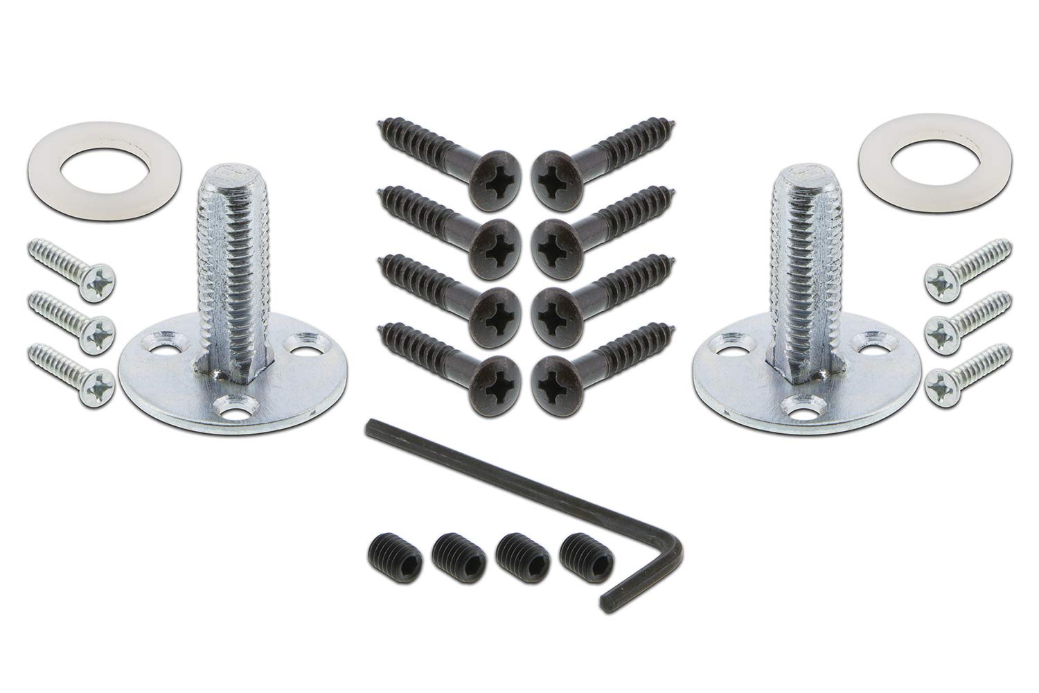 Nostalgic Warehouse Prairie Plate with Keyhole Egg & Dart Knob - Double Dummy in Timeless Bronze Finish | Vintage Cabinet Hardware for Kitchen & Bathroom Renovation