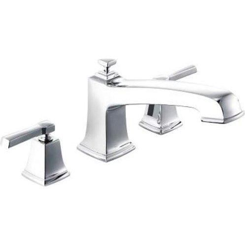 Moen T623 Chrome Tub and Shower Faucet Set with Accessories - Perfect for Bathroom Renovation & Modern Home Upgrade